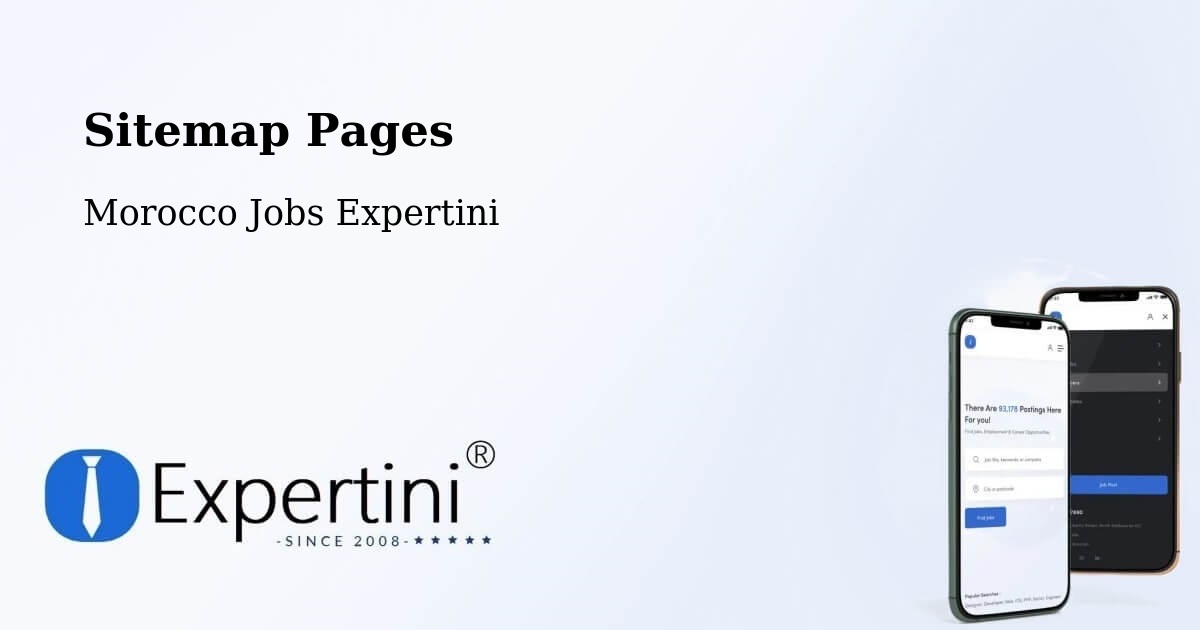 Sitemap Pages - Sidi Smai’Il - Morocco Jobs Expertini